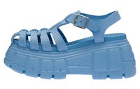 MIU MIU Roman Sandals Women's Blue