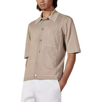 HERMES SS24 Shirt Men's Sand Yellow