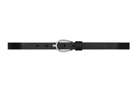 SAINT LAURENT Smooth Buckle Leather Belts Men's Width: 2cm