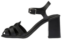 MIU MIU Roman Sandals Women's Black
