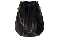 SAINT LAURENT Cow Leather Chain Bag Shoulder Bag Regular Women's Black