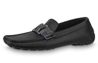 LOUIS VUITTON Monte Carlo Moccasin Shoes 'Black' Women's