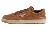 PRADA Downtown Low Top Skateboard Shoes Men's Brown