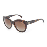 CHANEL Pre-Owned Tortoiseshell-effect Cat-eye Sunglasses