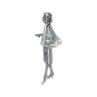 CHANEL 2003 Mademoiselle Brooch