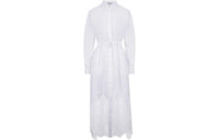 Loro Piana Long-Sleeved Dresses Women's White
