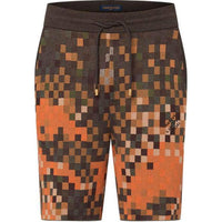 LOUIS VUITTON Jacquard Cotton Shorts