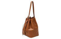 MIU MIU Leather Bucket Bag, Shoulder Bag, Crossbody Bag Women's Brown