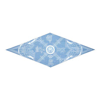 HERMES Cotton Scarves Men's Blue