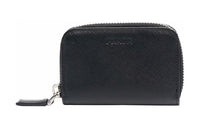 PRADA Textured Leather Key Pouch Men's Black