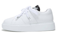 PRADA Low Top Stylish Skateboarding Shoes Women's White