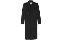 SAINT LAURENT Coats Women's Black