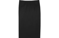 SAINT LAURENT Satin Midi Pencil Skirt