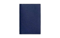 HERMES MC² Euclide Epsom Leather Card Holder Men's Sapphire Blue/Orange