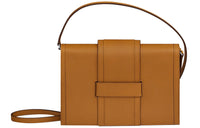 HERMES H Passant Evercolor Cow Leather Shoulder Bag Crossbody Bag Women's Caramel