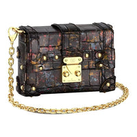 LOUIS VUITTON Crocodile Leather Shoulder Bag, Crossbody Bag Unisex Brown