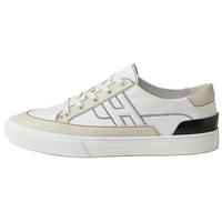 HERMES Deep Low-Top Skateboard Shoes Men Ecru