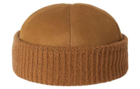 Loro Piana Sheepskin Hats & Caps Men's Umber