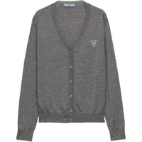 PRADA SS25 Cashmere Sweater Women's Gray