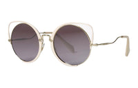 MIU MIU Round Sunglasses Women's Pink