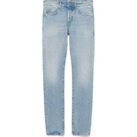 SAINT LAURENT Button Detailed Slim-Fit Jeans