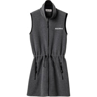MIU MIU Sleeveless Dress Women's Gray
