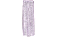 MIU MIU SS23 Knit Long Skirts Women's Purple