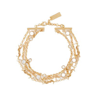 SAINT LAURENT Brass, Gold Plated Bracelets Women's Gold