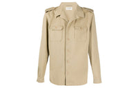SAINT LAURENT Shirts Men Khaki