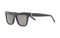 SAINT LAURENT Logo-plaque Square-frame Sunglasses