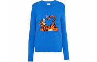 MIU MIU Loose Fit Sweater Women's Blue