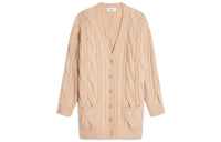 CELINE Long Cardigan In Wool Cashmere And Silk