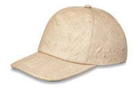 LOUIS VUITTON Cotton Baseball Caps Men's Beige