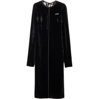 MIU MIU Long-Sleeved Dresses Women's Black