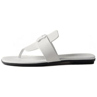 HERMES Galerie Flip Flops Women's White