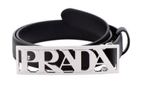 PRADA Leather Belts Women's Cow Leather