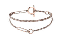 HERMES Bangles Women's Rose Gold