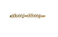 MIU MIU Logo lettering Hairclip
