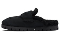 PRADA Rubber Sole Slide Slippers Men's Black