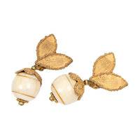 SAINT LAURENT Pre Owned 1980s Clip on Earrings