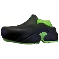 LOUIS VUITTON Shark Wrap-toe Slippers Men's Black Green