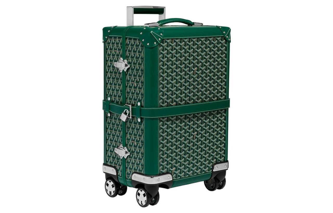 GOYARD Bourget Luggage Green