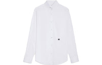 CELINE Loose Shirt With Upturned Collar In Cotton Poplin