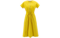 Loro Piana SS22 Long-Sleeved Dresses Women's Yellow