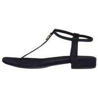 Loro Piana One Strap Sandals Women's Blue