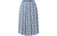 LOUIS VUITTON 1ABQ3E Monogram Flower Tile Midi Skirt