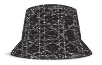 DIOR Cotton Acrylic Polyamide Bucket Hats Women's Black