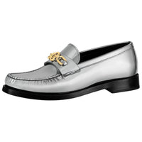 LOUIS VUITTON LV Orsay Loafers Women's Silver