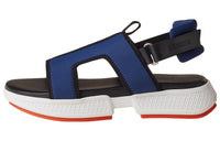 HERMES Beach Sandals Men's Blue Black