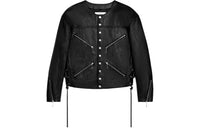 CELINE SS24 Leather Jacket Men's Black